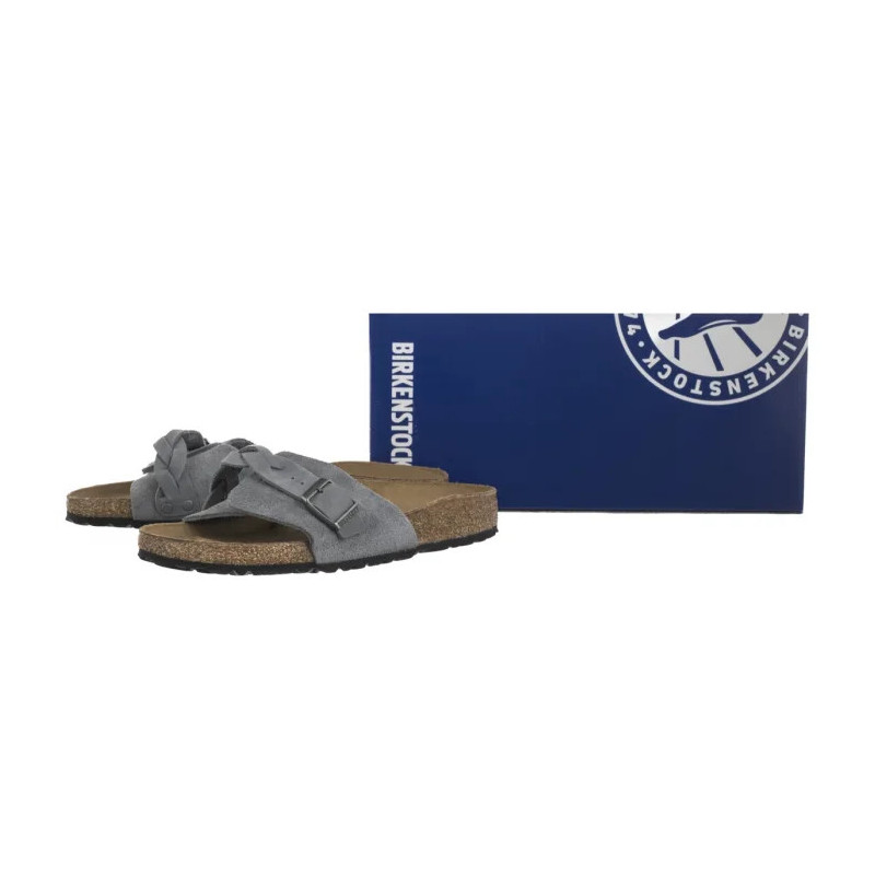 Birkenstock Oita Braided Basalt Gray 1029121 (BK264-b) Moteriški batai/šlepetės