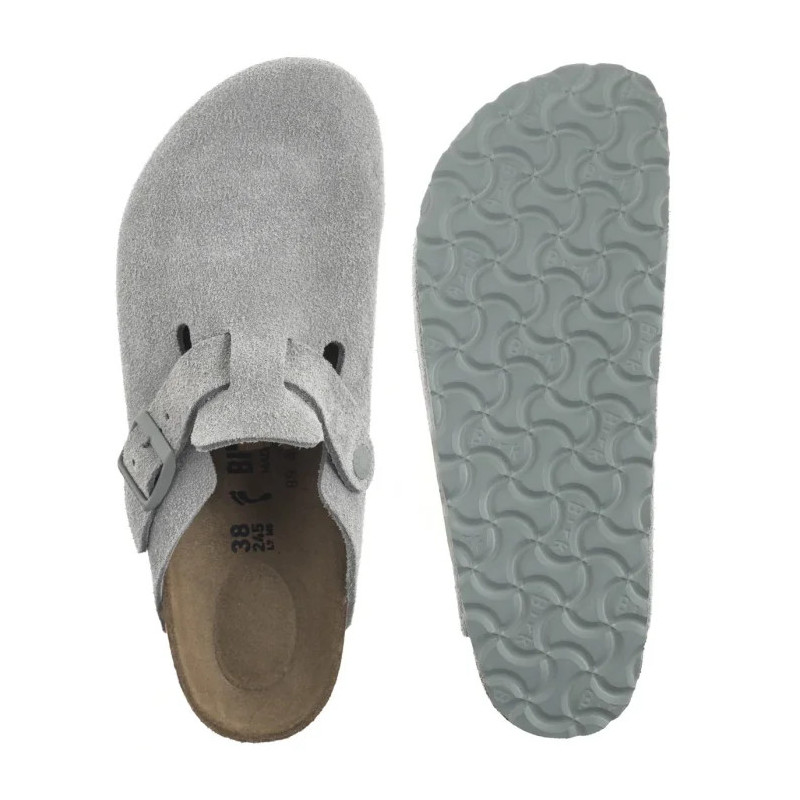 Birkenstock Boston BS Pure Sage 1029214 (BK275-b) Moteriški batai/šlepetės