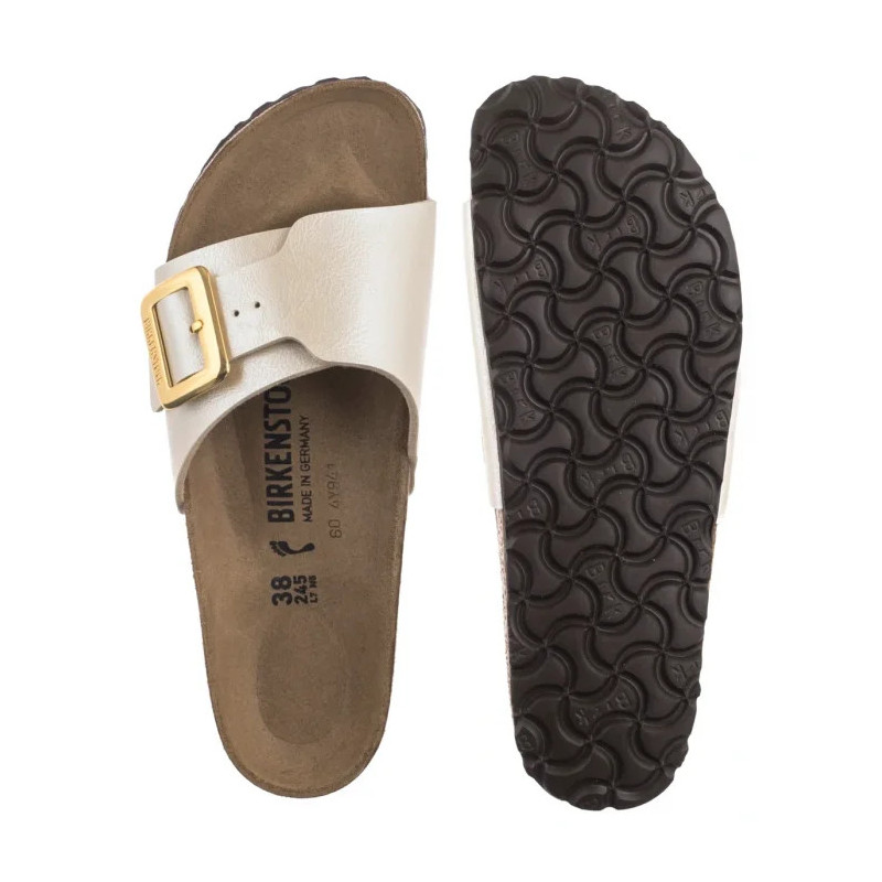 Birkenstock Catalina Cushion Buckle Graceful Pearl White 1029393 (BK289-b) Moteriški batai/šlepetės