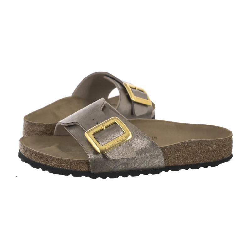 Birkenstock Catalina Cushion Buckle Graceful Taupe 1029416 (BK289-c) Moteriški batai/šlepetės