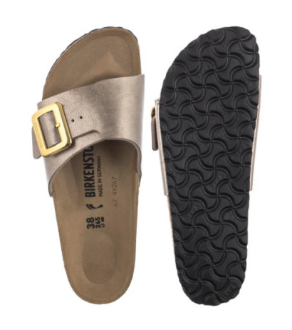 Birkenstock Catalina Cushion Buckle Graceful Taupe 1029416 (BK289-c) Moteriški batai/šlepetės
