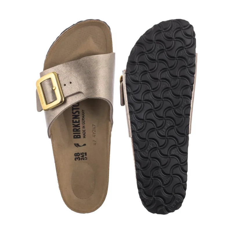 Birkenstock Catalina Cushion Buckle Graceful Taupe 1029416 (BK289-c) Moteriški batai/šlepetės