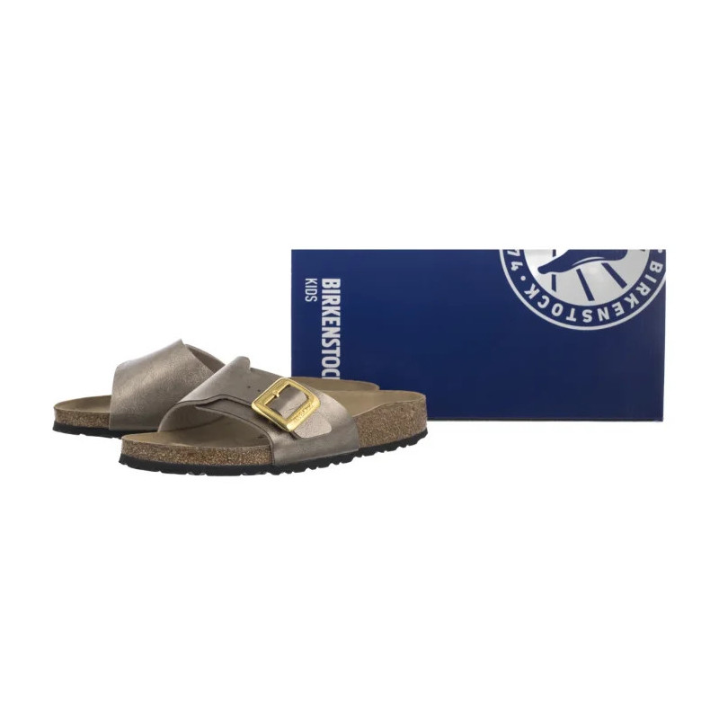 Birkenstock Catalina Cushion Buckle Graceful Taupe 1029416 (BK289-c) Moteriški batai/šlepetės