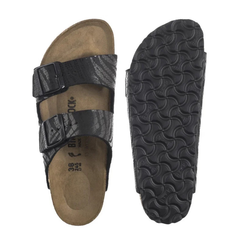 Birkenstock Arizona BS SYN Zebra Black 1029560 (BK295-a) Moteriški batai/šlepetės