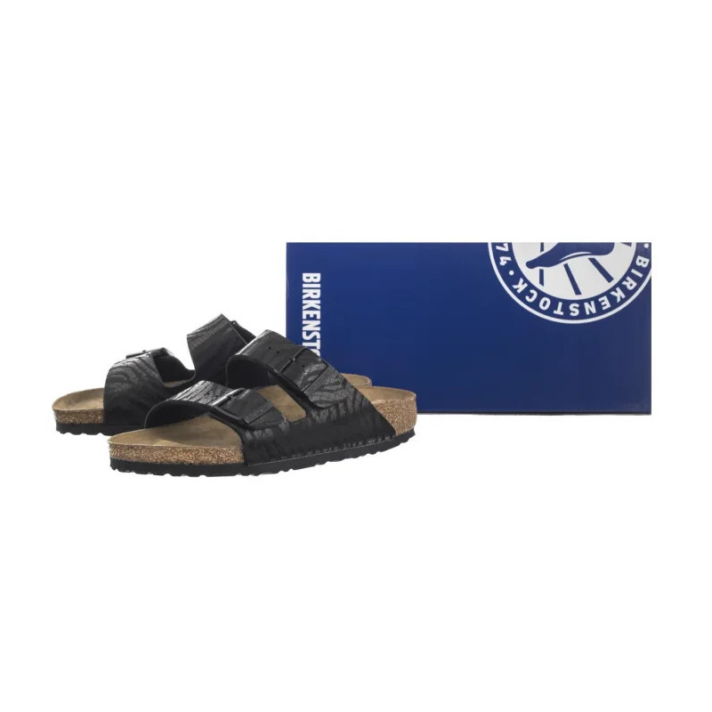 Birkenstock Arizona BS SYN Zebra Black 1029560 (BK295-a) Moteriški batai/šlepetės