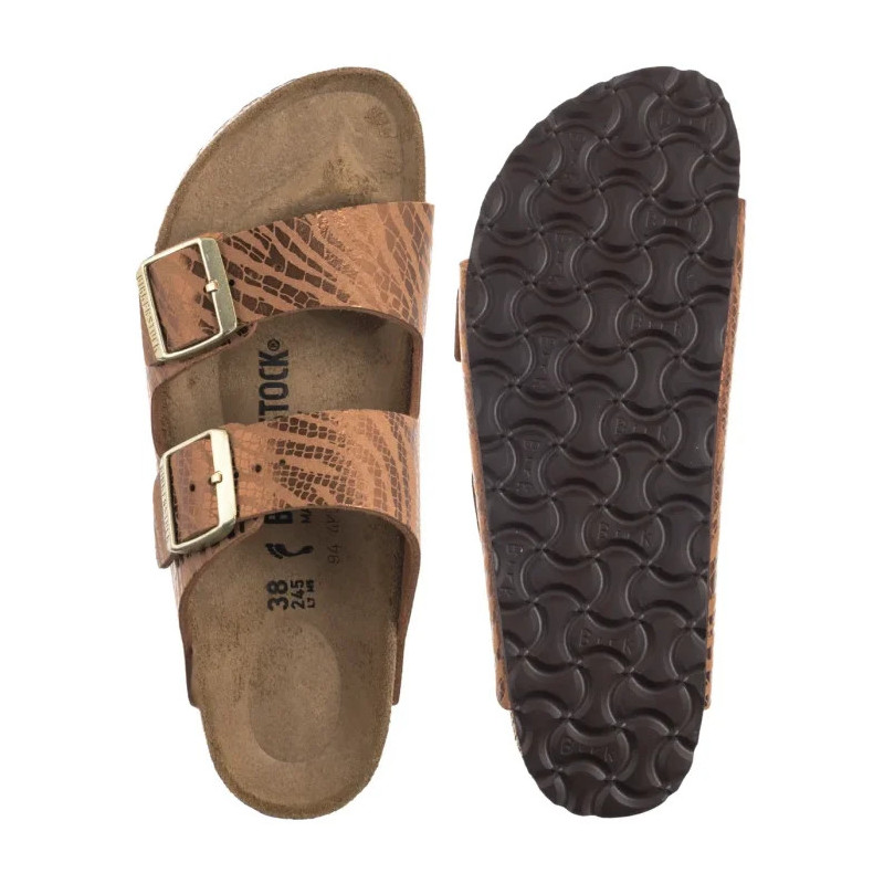Birkenstock Arizona BS SYN Zebra Pecan 1029509 (BK295-b) Moteriški batai/šlepetės
