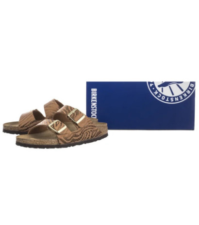 Birkenstock Arizona BS SYN Zebra Pecan 1029509 (BK295-b) Moteriški batai/šlepetės
