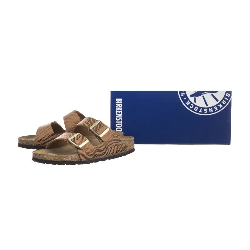 Birkenstock Arizona BS SYN Zebra Pecan 1029509 (BK295-b) Moteriški batai/šlepetės