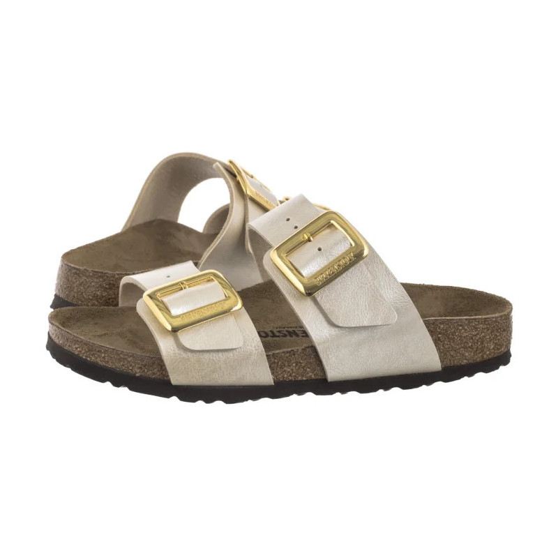Birkenstock Sydney Cushion Buckle Graceful Pearl White 1029492 (BK301-a) Moteriški batai/šlepetės