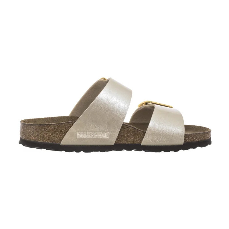 Birkenstock Sydney Cushion Buckle Graceful Pearl White 1029492 (BK301-a) Moteriški batai/šlepetės