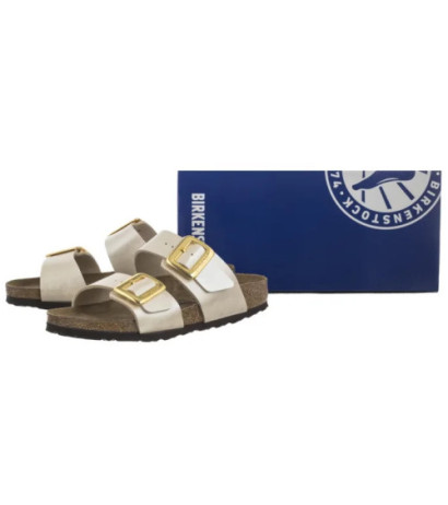 Birkenstock Sydney Cushion Buckle Graceful Pearl White 1029492 (BK301-a) Moteriški batai/šlepetės