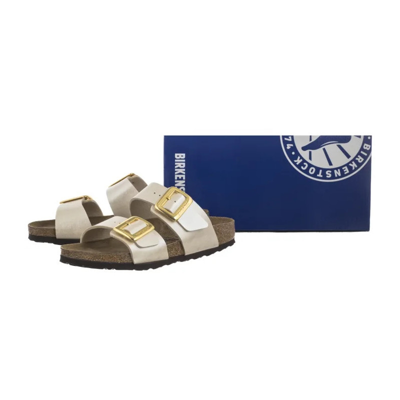 Birkenstock Sydney Cushion Buckle Graceful Pearl White 1029492 (BK301-a) Moteriški batai/šlepetės