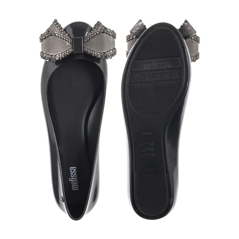 Melissa Sweet Love VIII AD 33885 AO323 Black/Metallic Dark Grey (ML348-b) bateliai