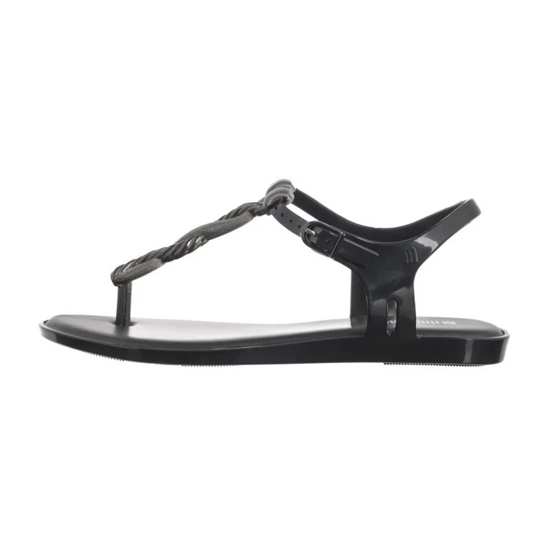 Melissa Solar Twist AD 36042/BF295 Black/Silver (ML351-b) šlepetės