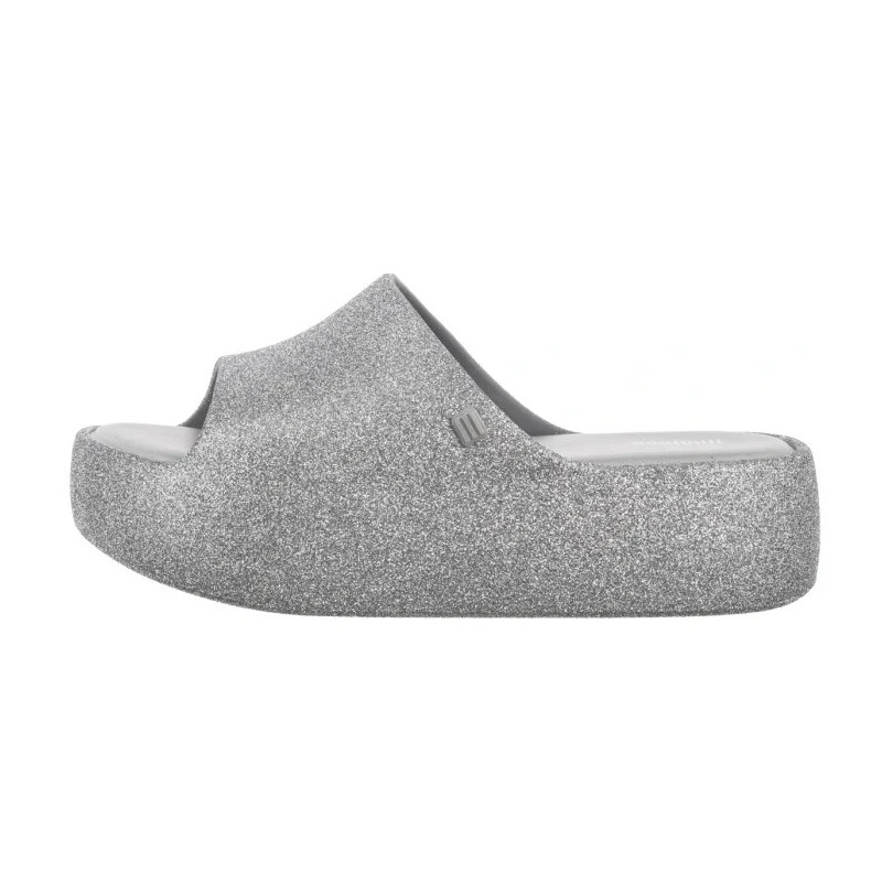Melissa Free Platform Slide Gl 36126/BF581 Glitter Grey (ML354-a) Moteriški batai/šlepetės