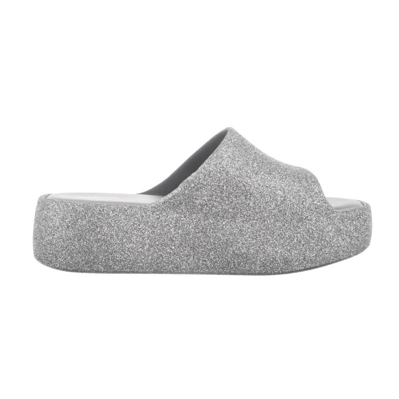 Melissa Free Platform Slide Gl 36126/BF581 Glitter Grey (ML354-a) Moteriški batai/šlepetės