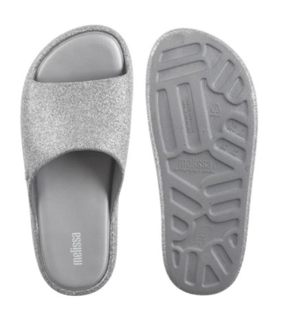 Melissa Free Platform Slide Gl 36126/BF581 Glitter Grey (ML354-a) Moteriški batai/šlepetės