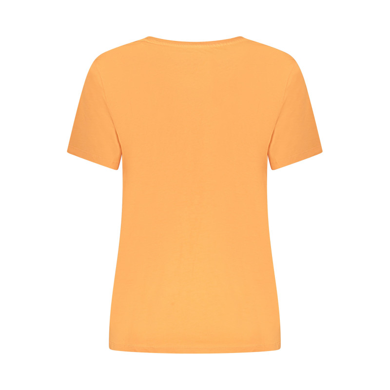 Pepe jeans marškinėliai PL506051MACYVNECK Oranginė