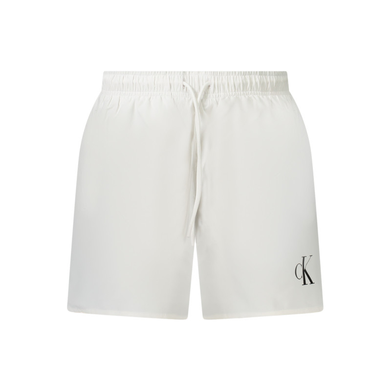 Calvin klein maudymosi apranga  KM0KM01101 Balta