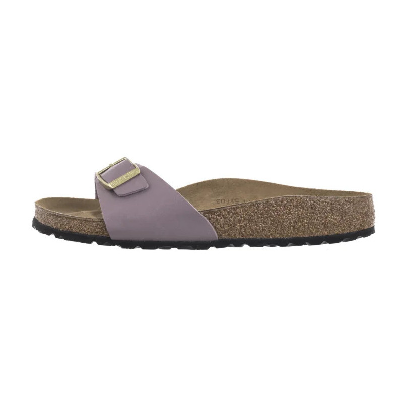 Birkenstock Madrid Shiny Snake Cream 439913 (BK41-p) Moteriški batai/šlepetės