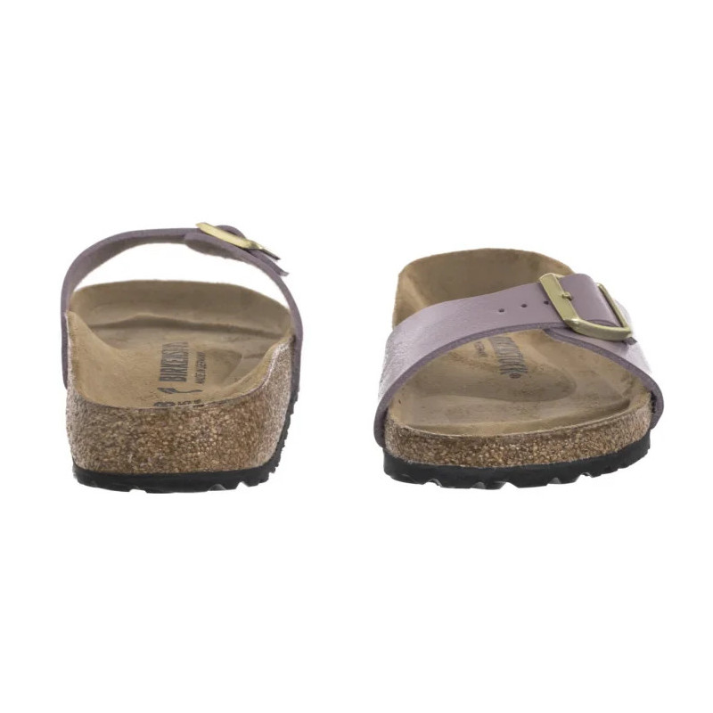 Birkenstock Madrid Shiny Snake Cream 439913 (BK41-p) Moteriški batai/šlepetės
