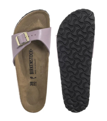 Birkenstock Madrid Shiny Snake Cream 439913 (BK41-p) Moteriški batai/šlepetės