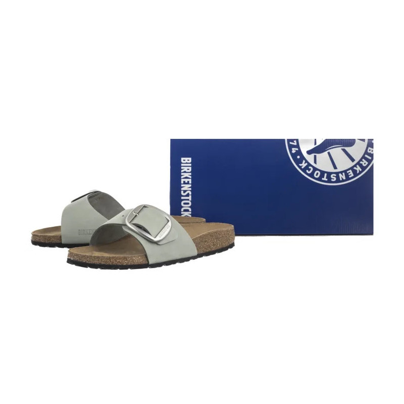Birkenstock Madrid Big Buckle Pure Sage 1029293 (BK170-k) Moteriški batai/šlepetės