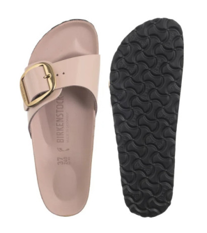 Birkenstock Madrid Big Buckle High-Shine Light Rose 1029448 (BK238-d) Moteriški batai/šlepetės