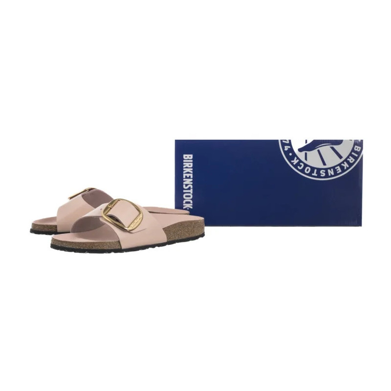 Birkenstock Madrid Big Buckle High-Shine Light Rose 1029448 (BK238-d) Moteriški batai/šlepetės