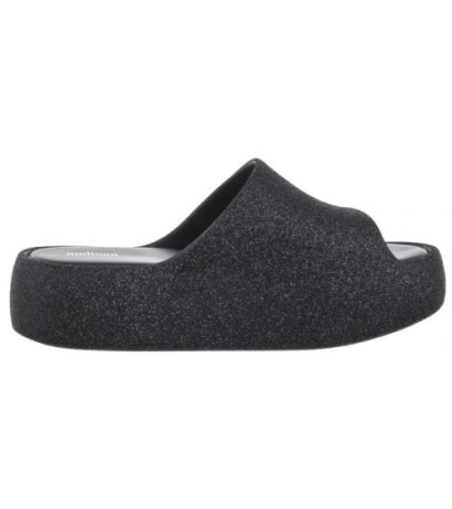 Melissa Free Platform Slide Gl 36126/BF580 Glitter Black (ML354-b) bateliai