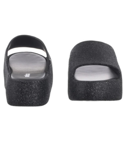 Melissa Free Platform Slide Gl 36126/BF580 Glitter Black (ML354-b) bateliai