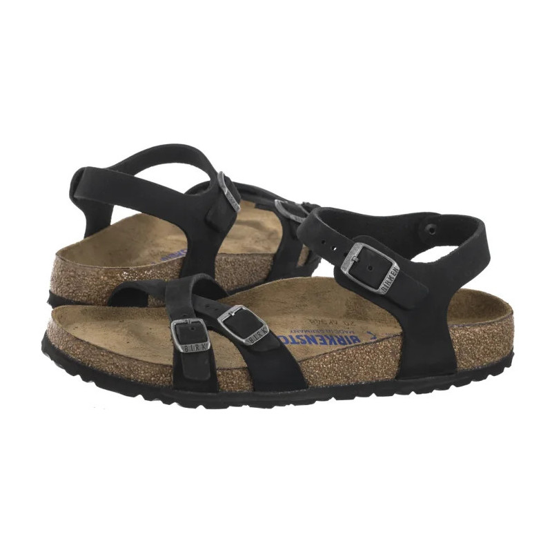 Birkenstock Kumba Soft Footbed Black 1029526 (BK302-a) sandalai