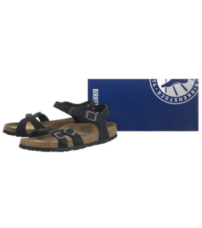 Birkenstock Kumba Soft Footbed Black 1029526 (BK302-a) sandalai