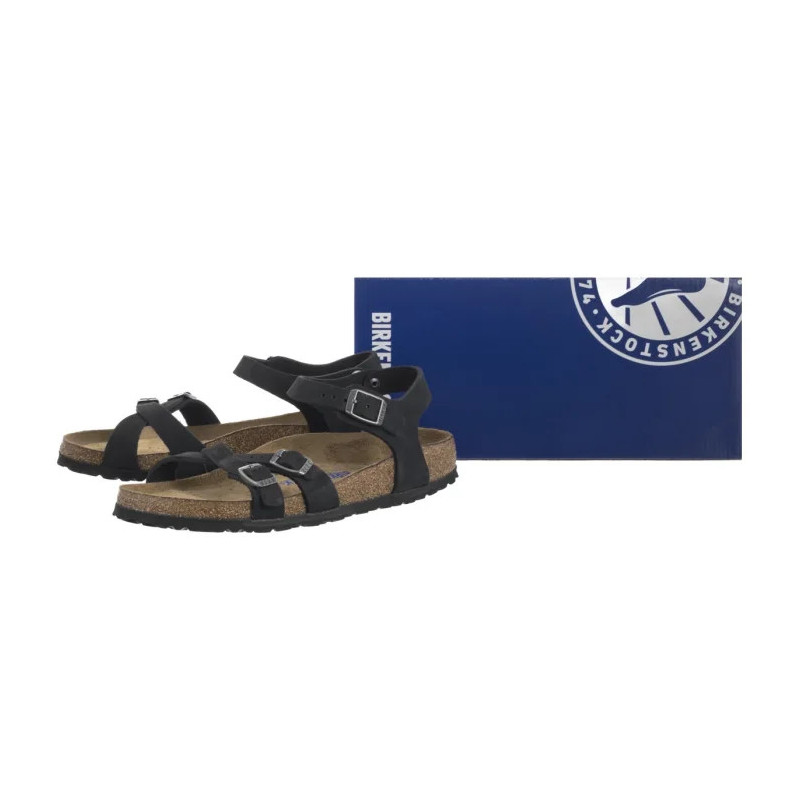 Birkenstock Kumba Soft Footbed Black 1029526 (BK302-a) sandalai
