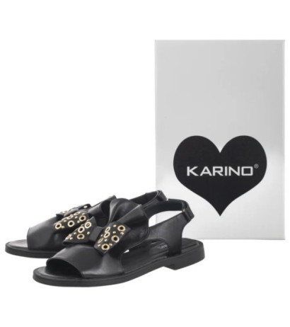 Karino Czarne 5580/076-P (KN19-a) sandalai
