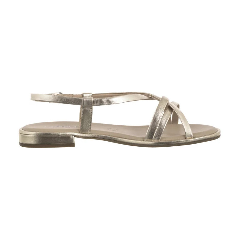 Caprice Złote 9-28100-44 978 Lt. Gold Metal (CP438-a) sandalai