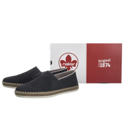 Rieker Niebieskie B5285-14 Blue (RI259-a) sportiniai bateliai 