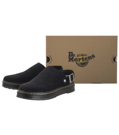 Dr. Martens Brookline Mule Bronx Suede Black 40666001 (DR102-a) šlepetės