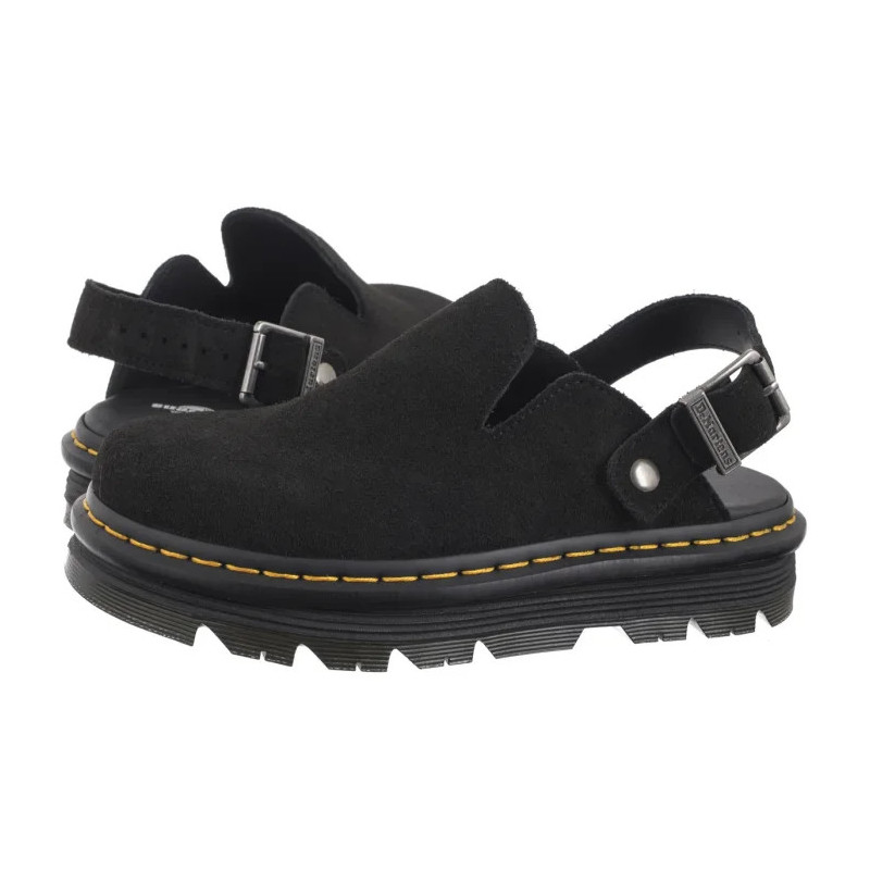 Dr. Martens ZebZag Mule Eh Suede Black 31657001 (DR104-a) Moteriški batai/šlepetės