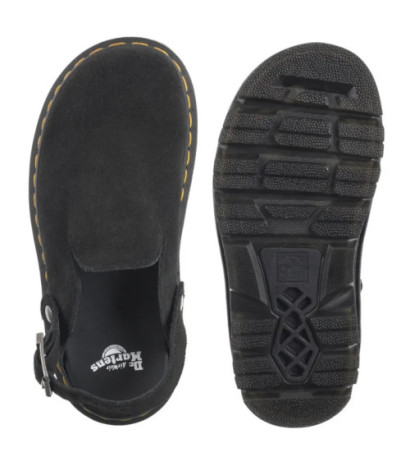 Dr. Martens ZebZag Mule Eh Suede Black 31657001 (DR104-a) Moteriški batai/šlepetės