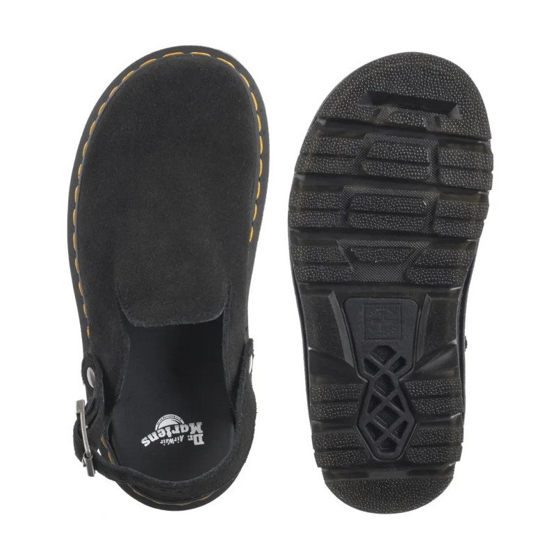 Dr. Martens ZebZag Mule Eh Suede Black 31657001 (DR104-a) Moteriški batai/šlepetės
