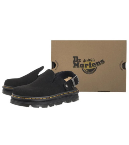 Dr. Martens ZebZag Mule Eh Suede Black 31657001 (DR104-a) Moteriški batai/šlepetės