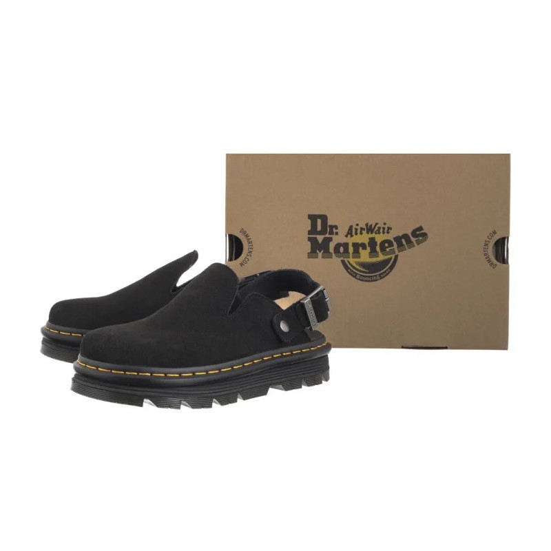 Dr. Martens ZebZag Mule Eh Suede Black 31657001 (DR104-a) Moteriški batai/šlepetės