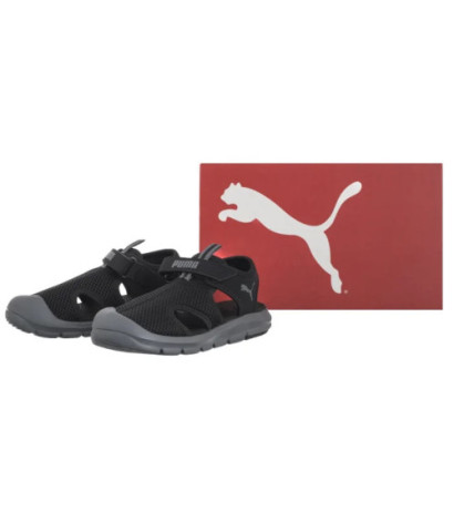 Puma Fun Racer Sandal Mesh Vps Black-Cool Dark Gray 401575-01 (PU620-b) sandalai