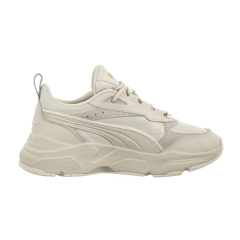 Puma Cassia Lux Alpine Snow-Ivory-Gold 397837-04 (PU602-b) sportiniai bateliai