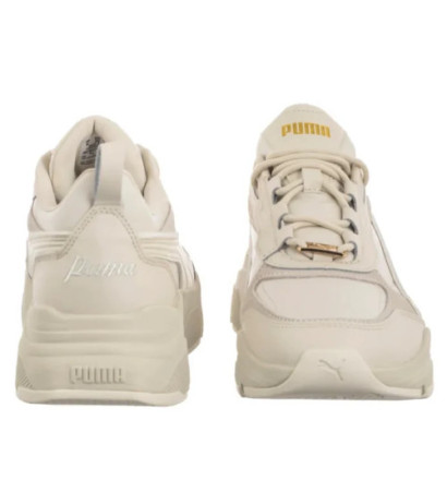 Puma Cassia Lux Alpine Snow-Ivory-Gold 397837-04 (PU602-b) sportiniai bateliai