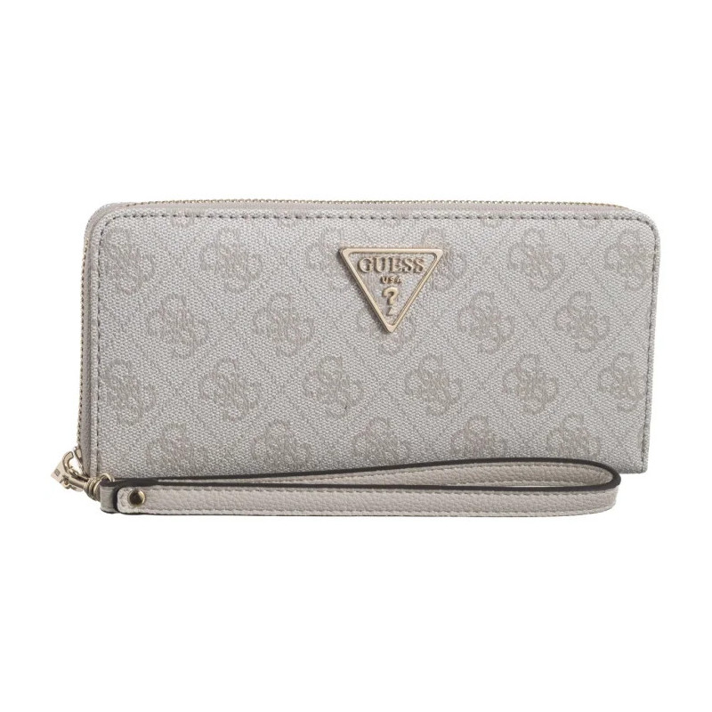 Guess Laurel Slg Large Zip Around SWSG85 00146 Bone Logo (GU682-c) rankinė