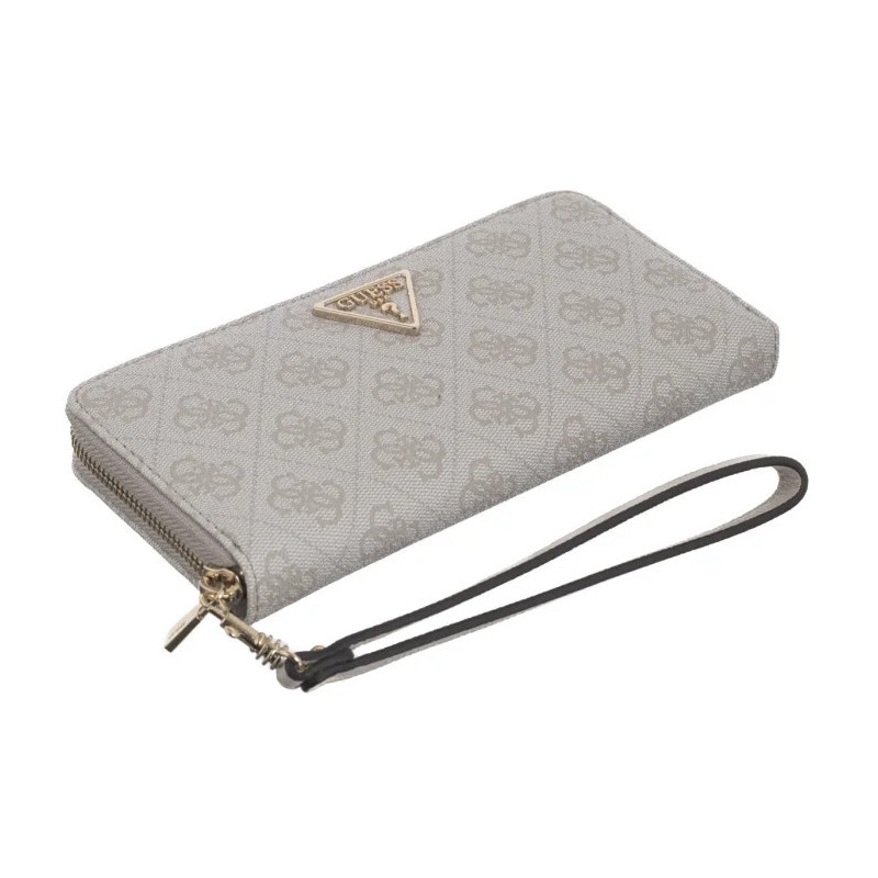 Guess Laurel Slg Large Zip Around SWSG85 00146 Bone Logo (GU682-c) rankinė