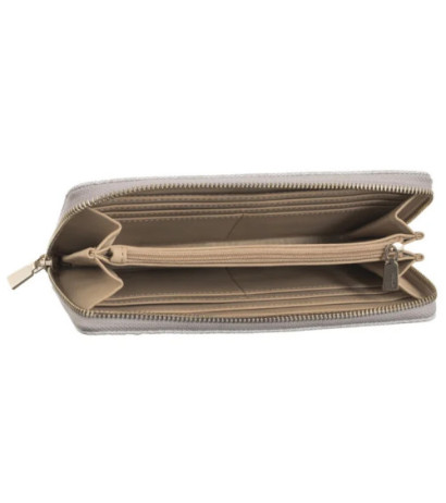 Guess Laurel Slg Large Zip Around SWSG85 00146 Bone Logo (GU682-c) rankinė