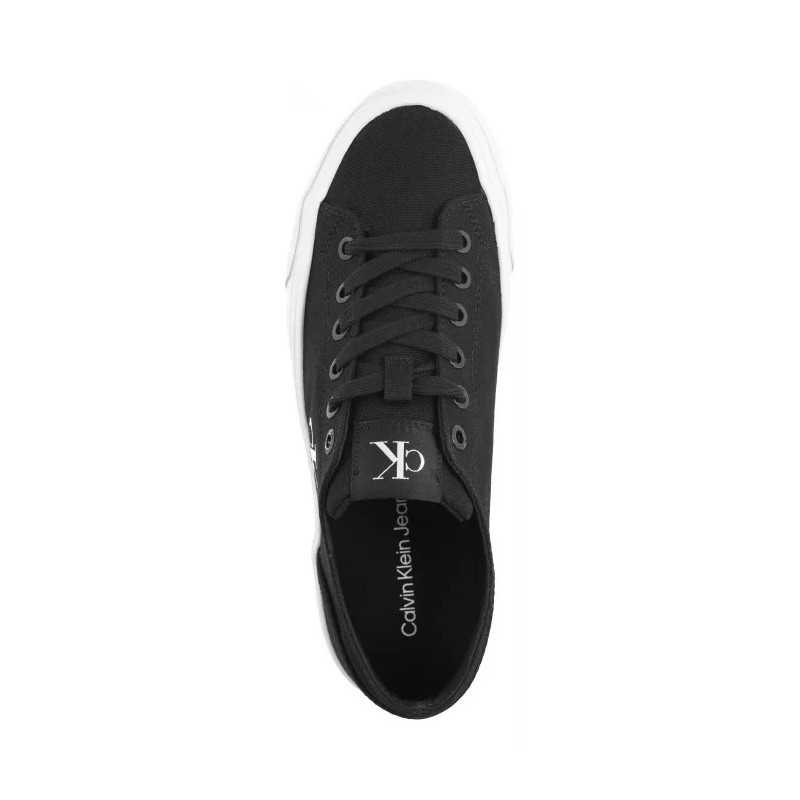 Calvin Klein Vulc Flatform Low Cv Mg Black/Bright White YW0YW01763 0GM (CK635-a) sportiniai bateliai